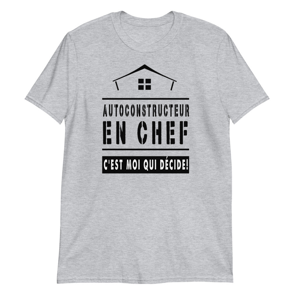 T-shirt Unisex - Autoconstructeur Chef