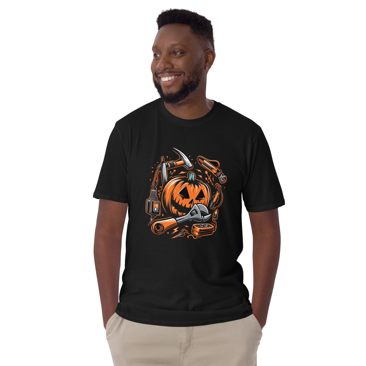 T-shirt Unisexe - Halloween Électricien