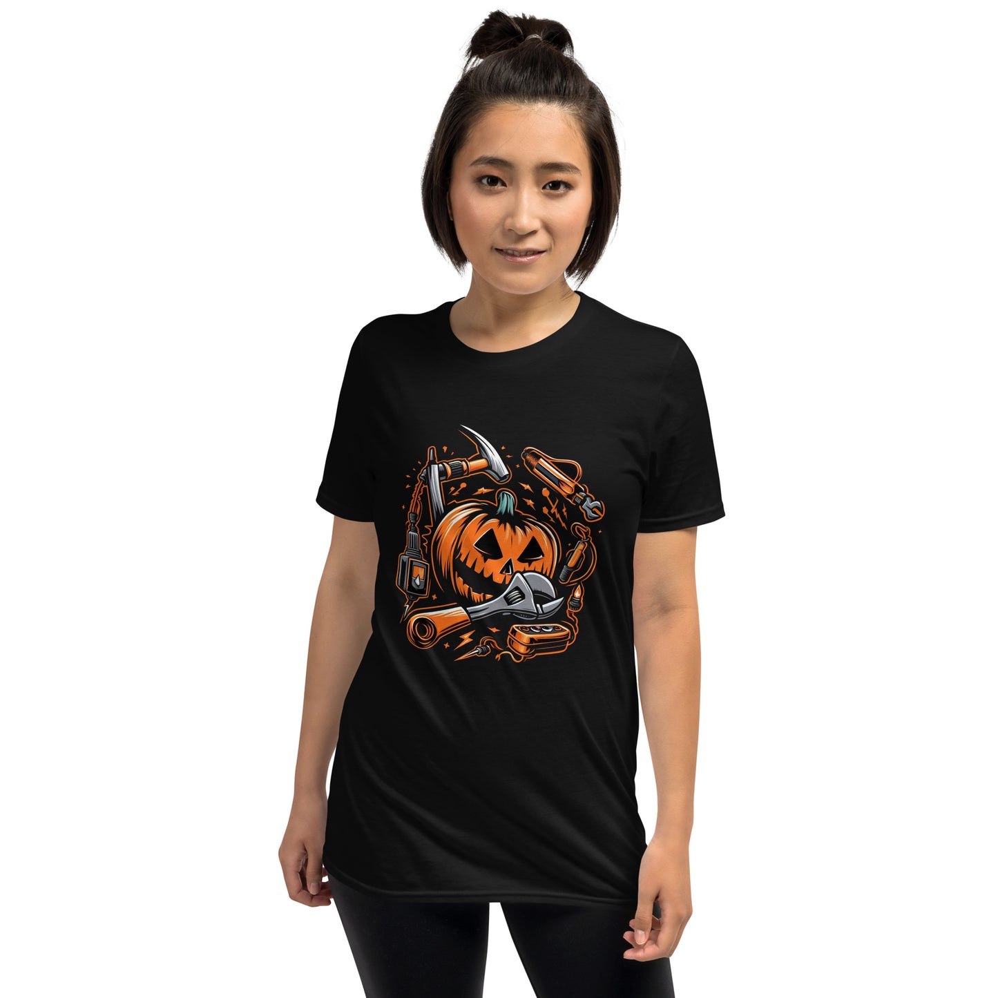 T-shirt Unisexe - Halloween Électricien