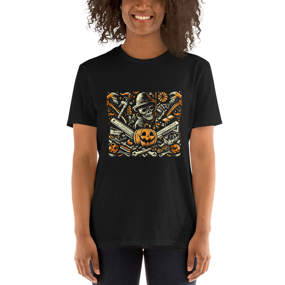 T-shirt Unisexe - Charpentier Halloween