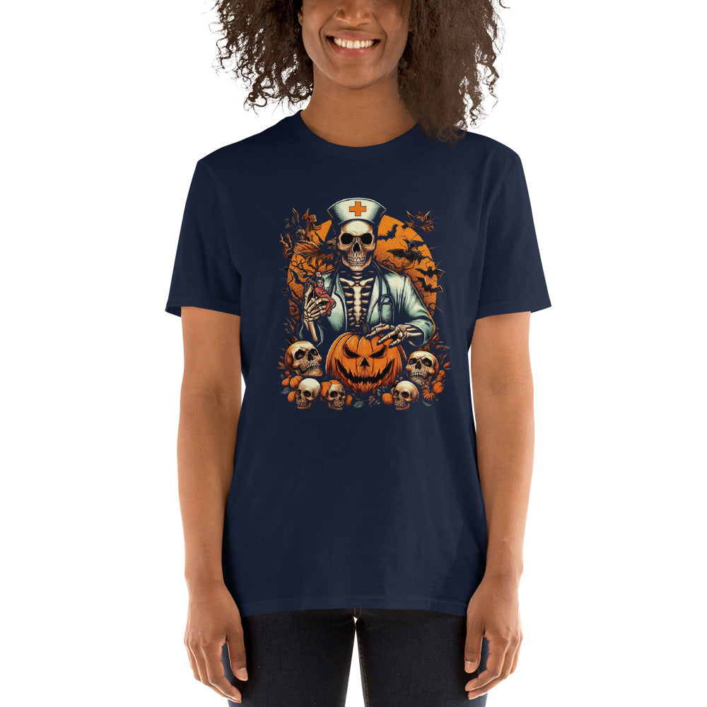 T-shirt Unisexe - Halloween Infirmière