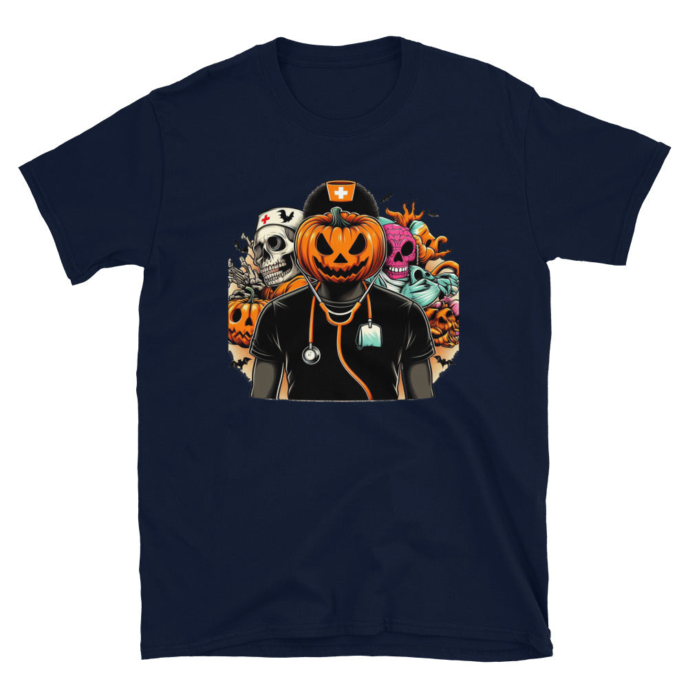 T-shirt Unisexe - Halloween Infirmière