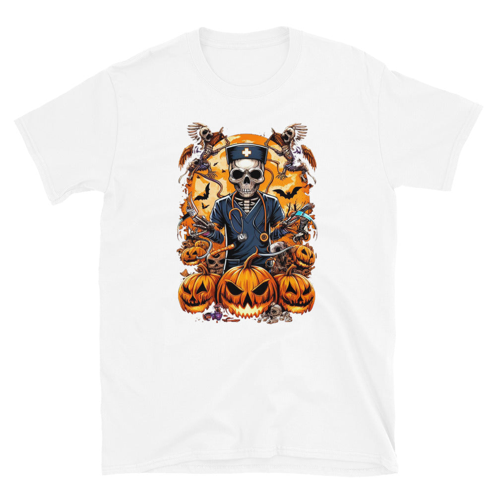 T-shirt Unisexe - Halloween Infirmière