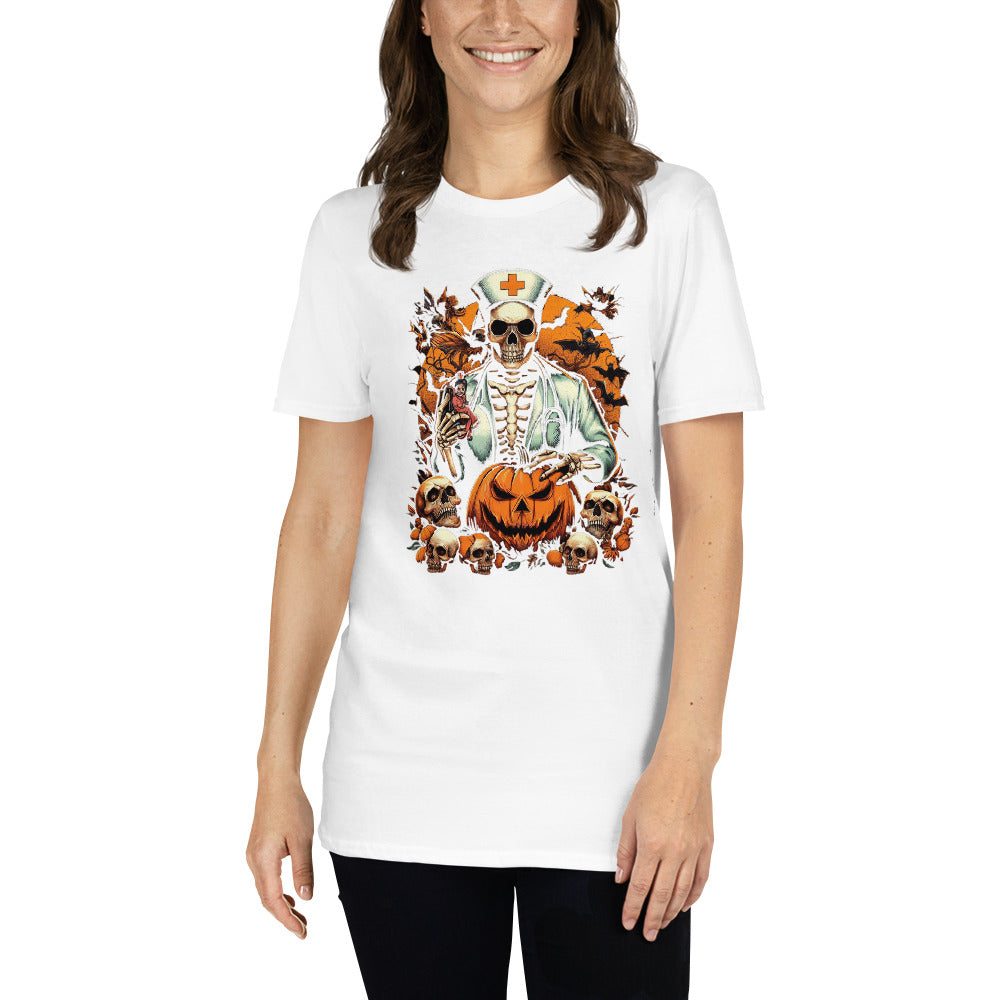 T-shirt Unisexe - Halloween Infirmière