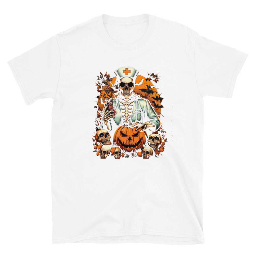 T-shirt Unisexe - Halloween Infirmière