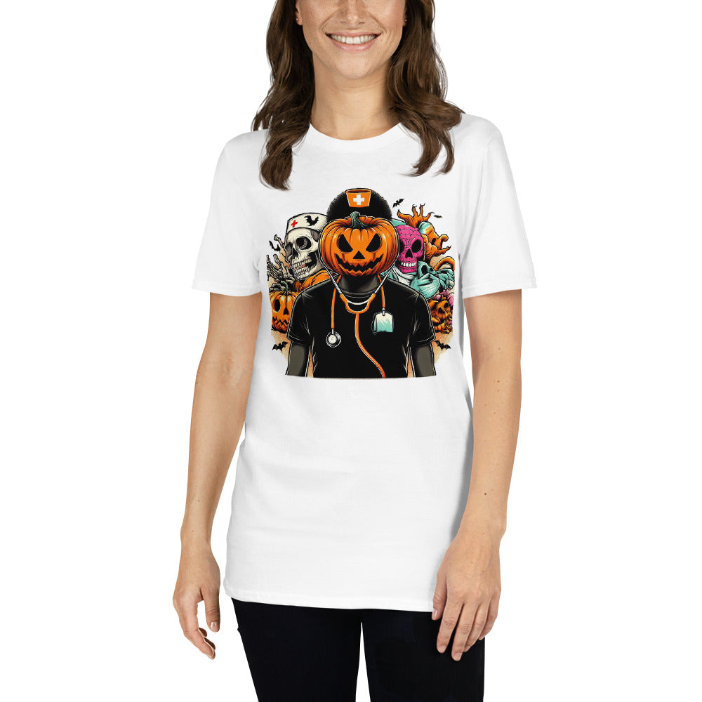 T-shirt Unisexe - Halloween Infirmière