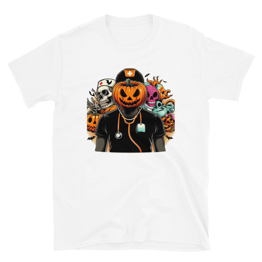 T-shirt Unisexe - Halloween Infirmière