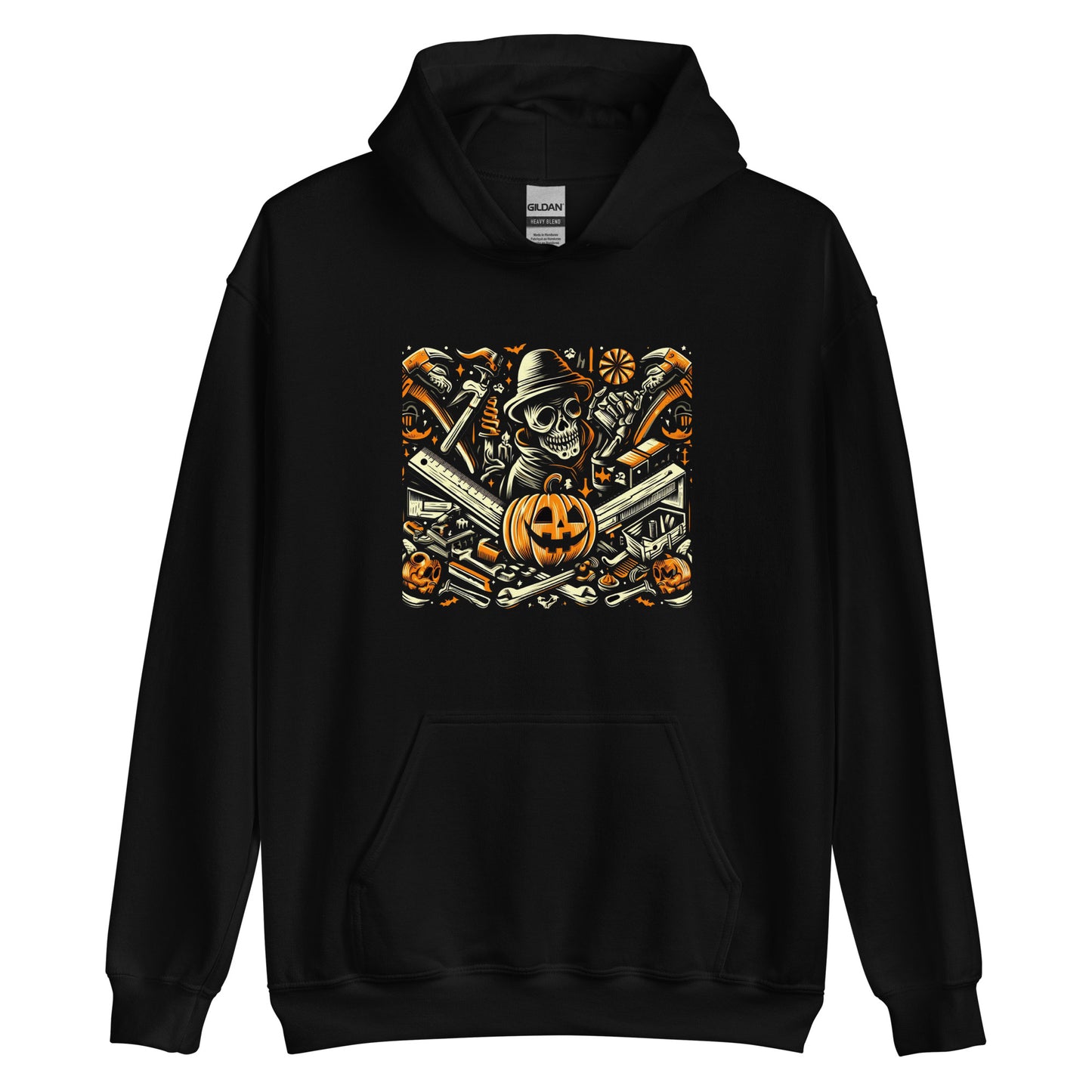 Sweat à capuche - Menuisier Halloween