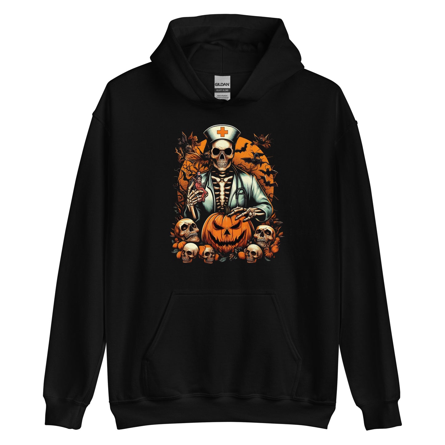 Sweat à capuche - Halloween Infirmière