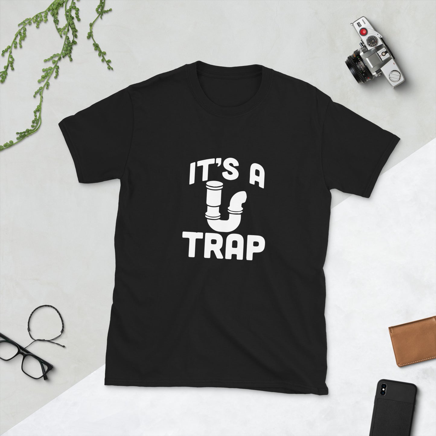 T-Shirt Homme - Plombier Trap