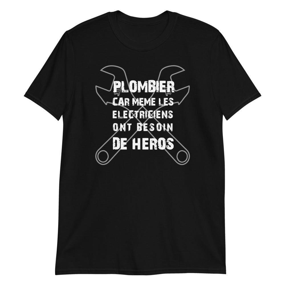 T-shirt Homme - Plombier Heros