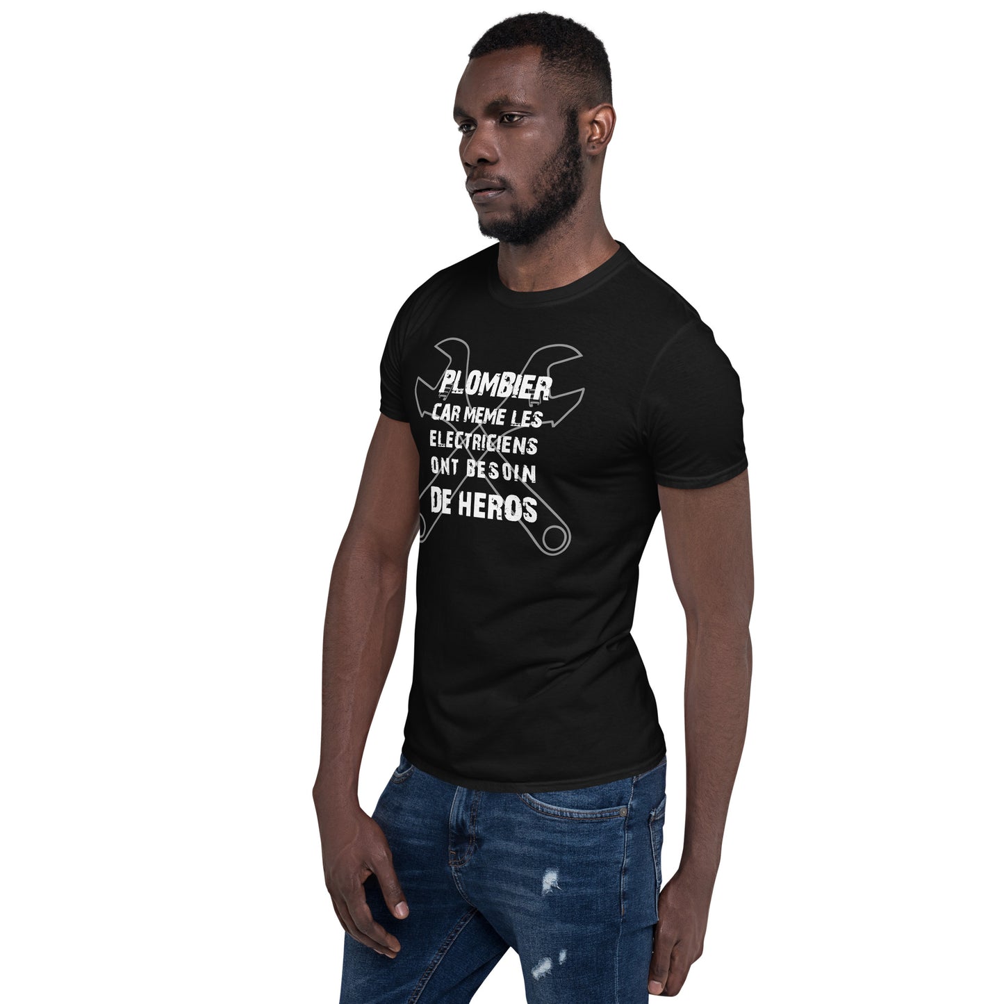 T-shirt Homme - Plombier Heros