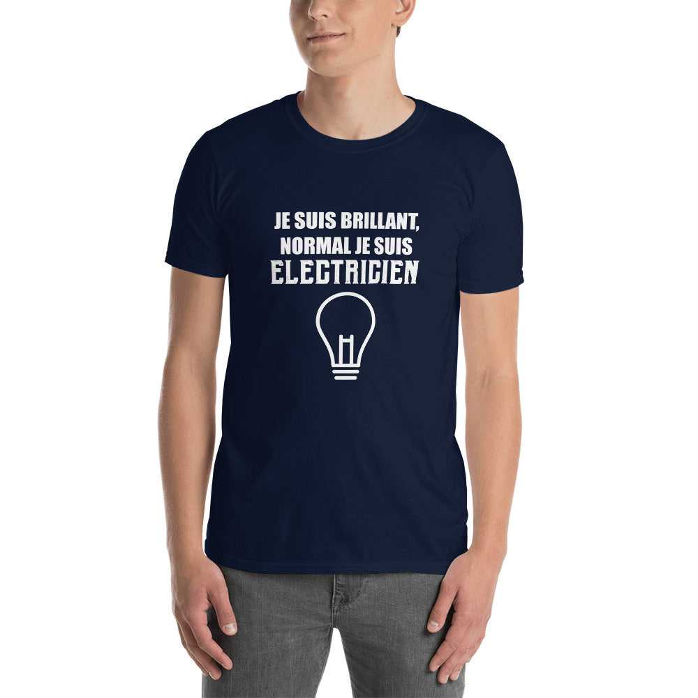 T-Shirt Homme - Brillant Electricien