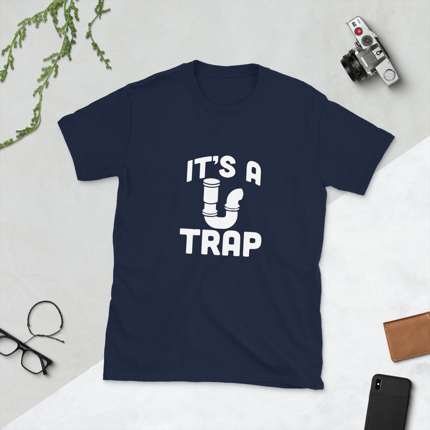 T-Shirt Homme - Plombier Trap