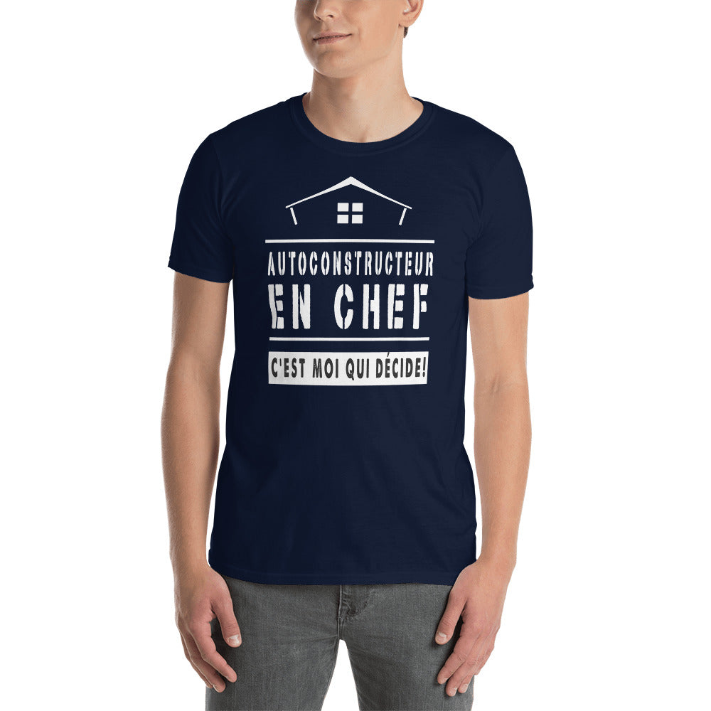 T-shirt Unisex - Autoconstructeur chef