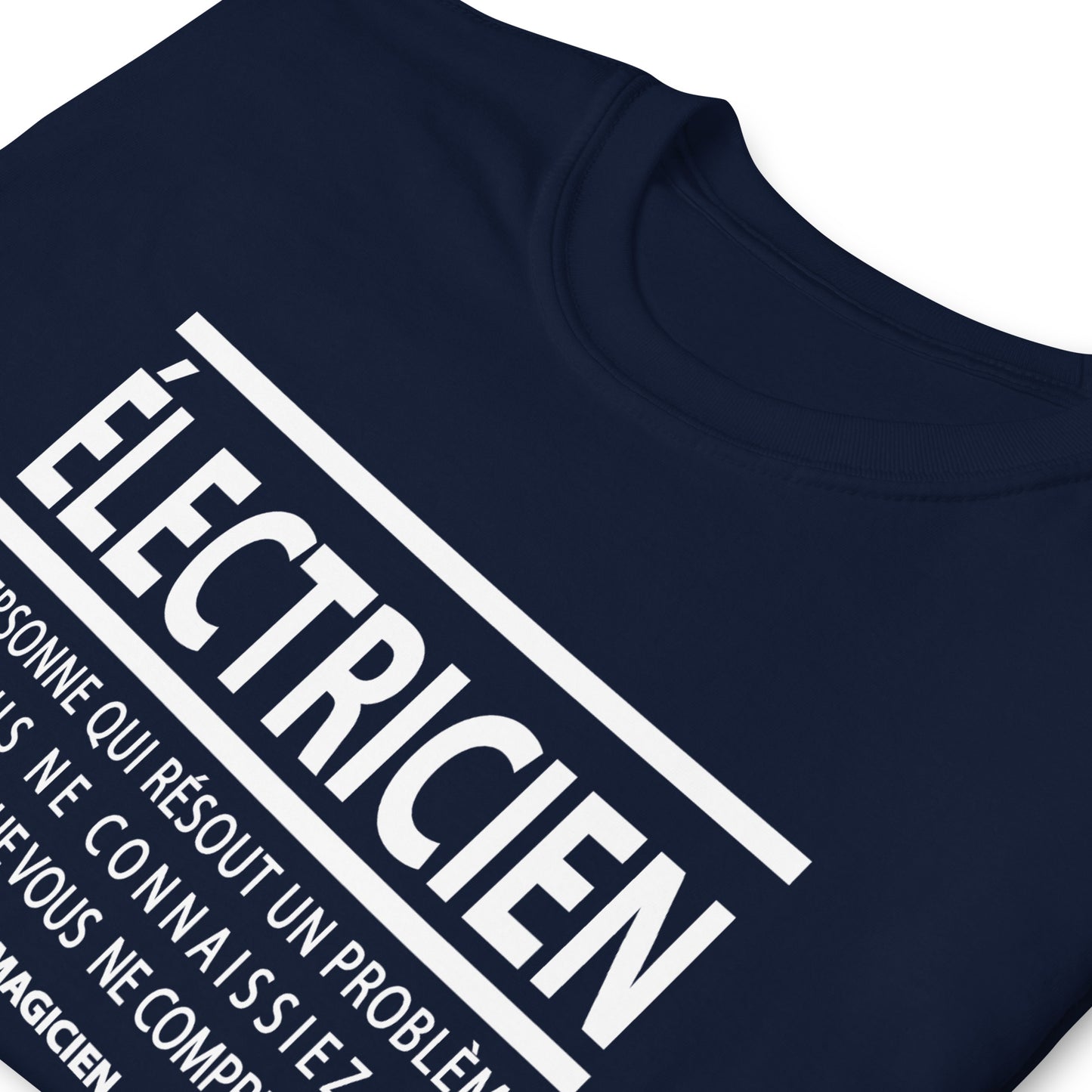 T-Shirt Homme - Électricien définition