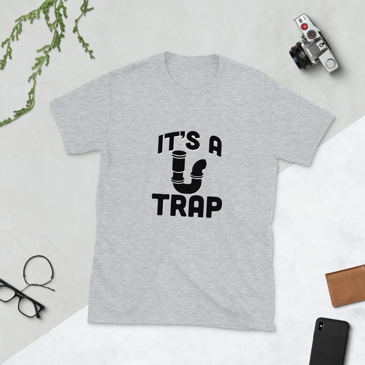 T-Shirt Homme - Plombier Trap