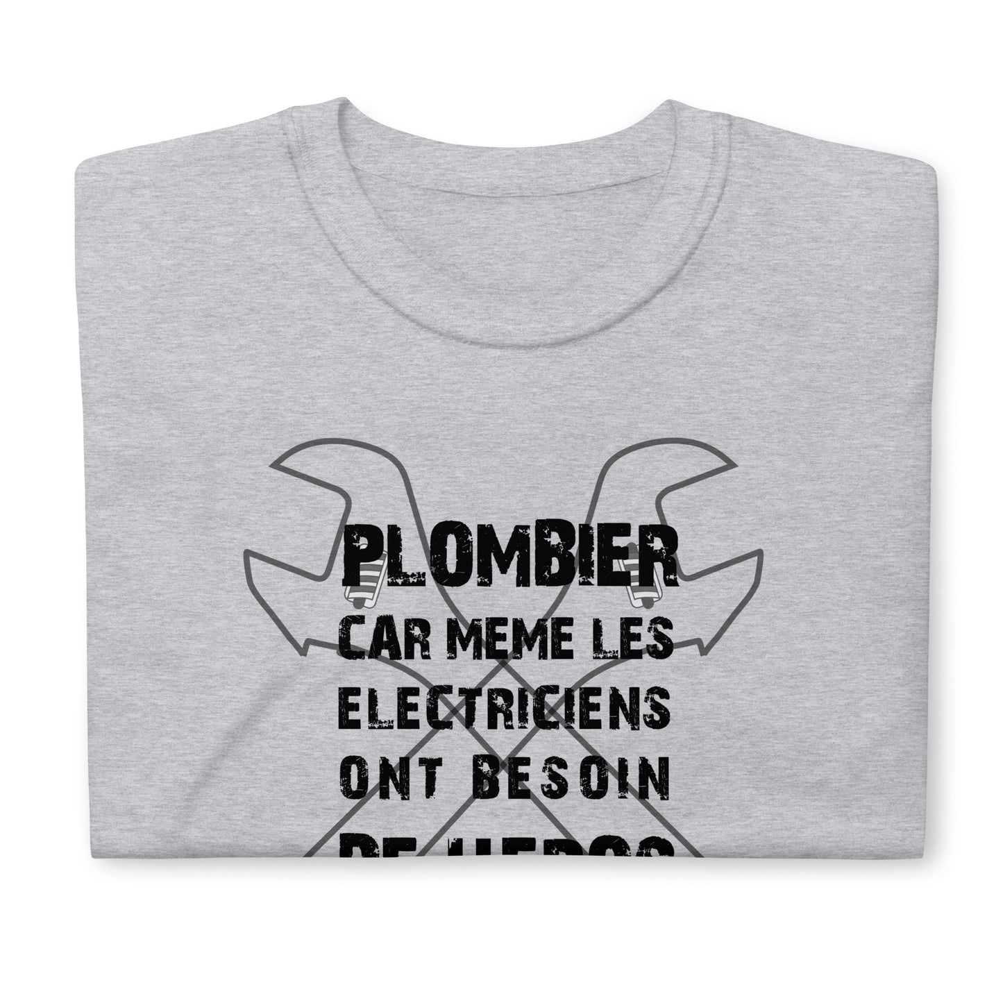 T-shirt Homme - Plombier Heros