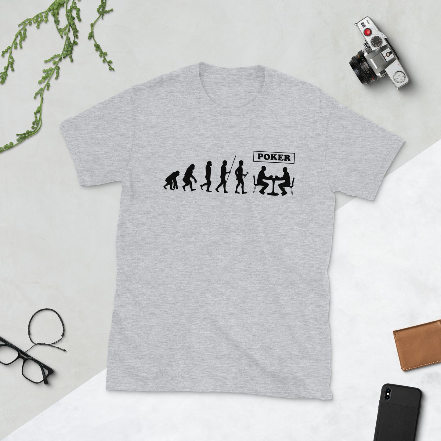 T-shirt Unisex - Poker Evolution