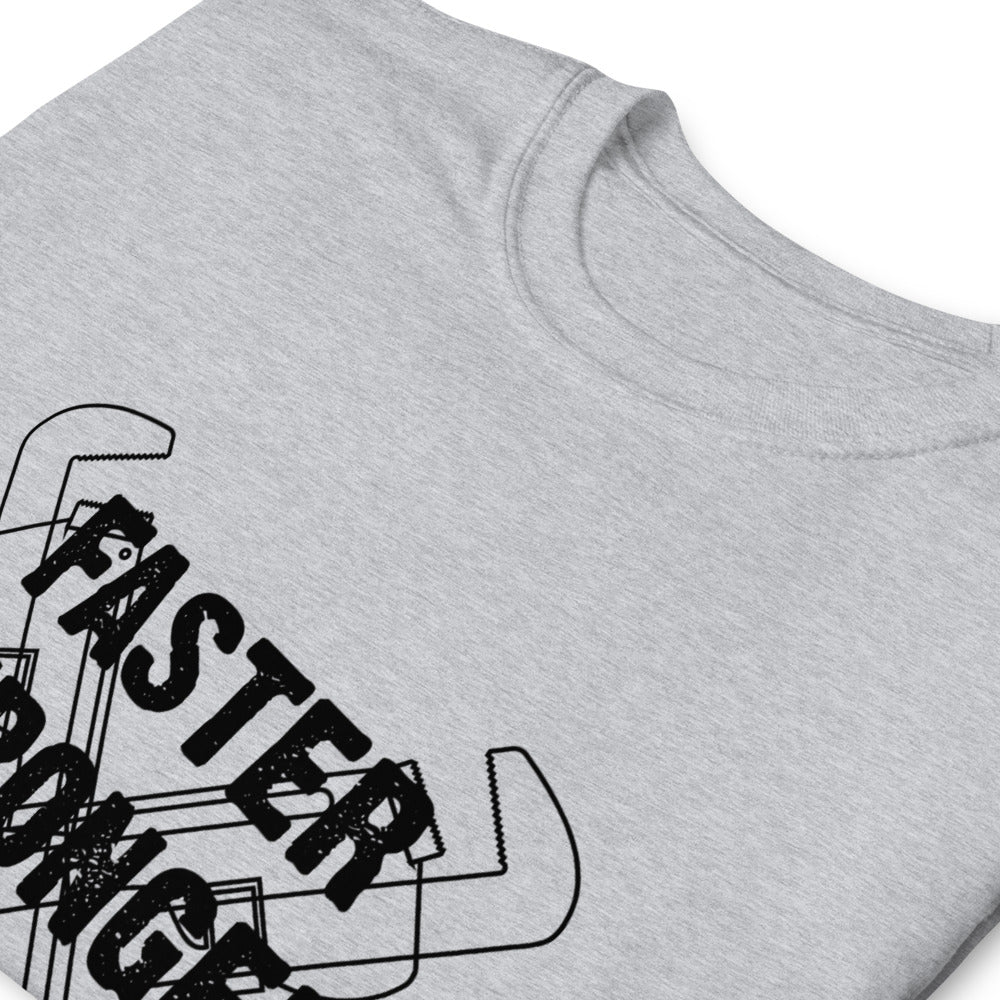 T-Shirt Homme - Faster Stronger Plombier