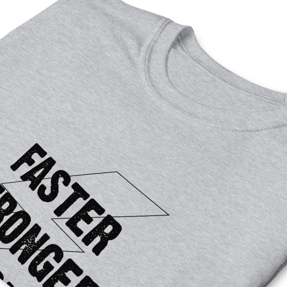 T-Shirt Homme - Faster Stronger Electricien