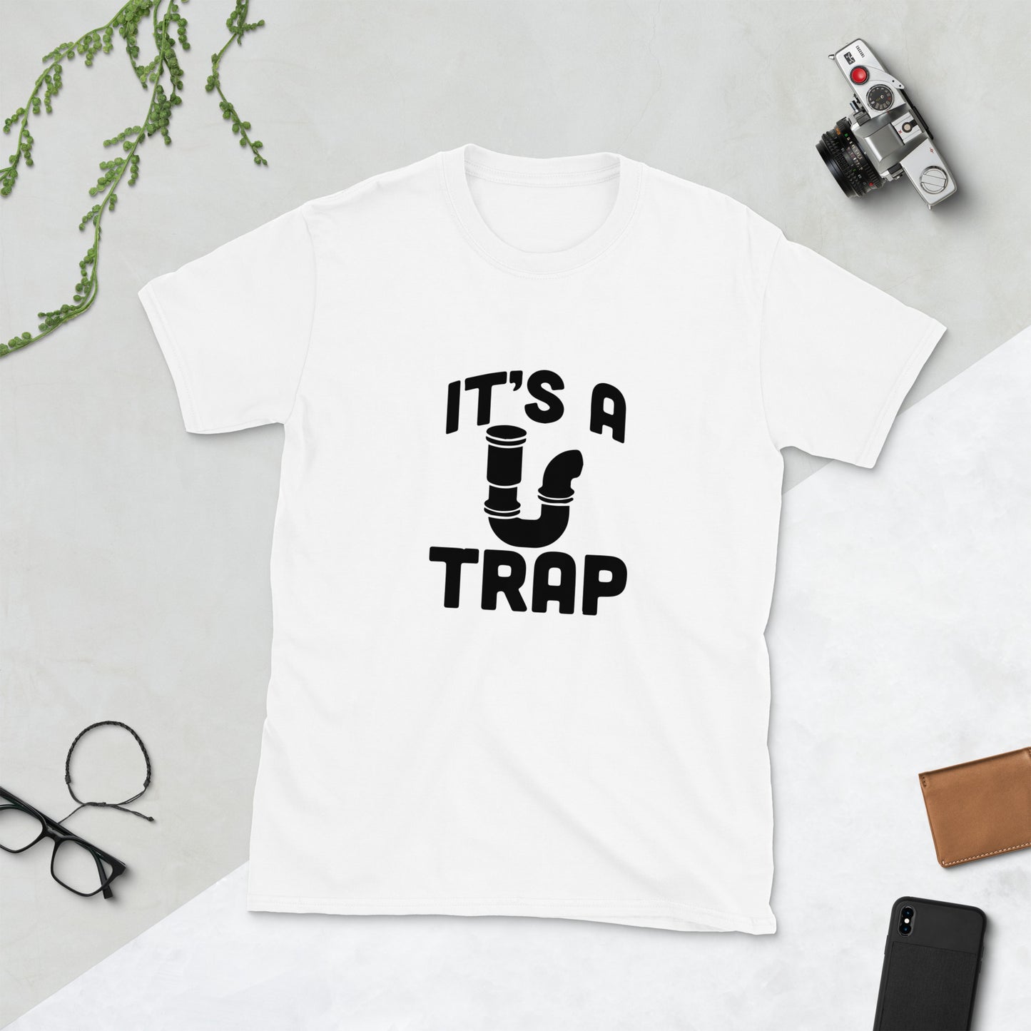 T-Shirt Homme - Plombier Trap