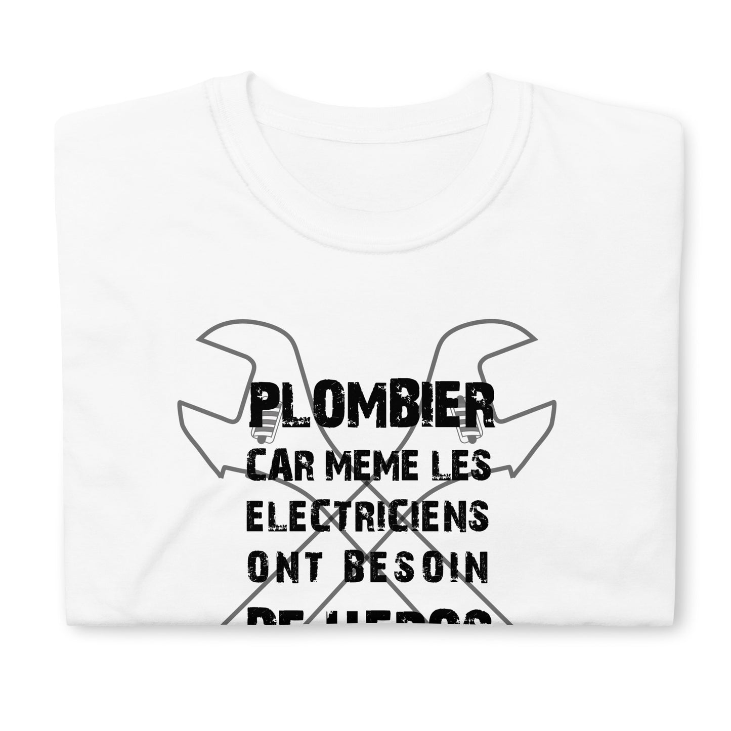 T-shirt Homme - Plombier Heros