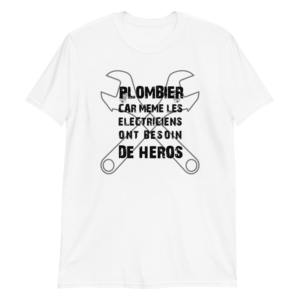 T-shirt Homme - Plombier Heros