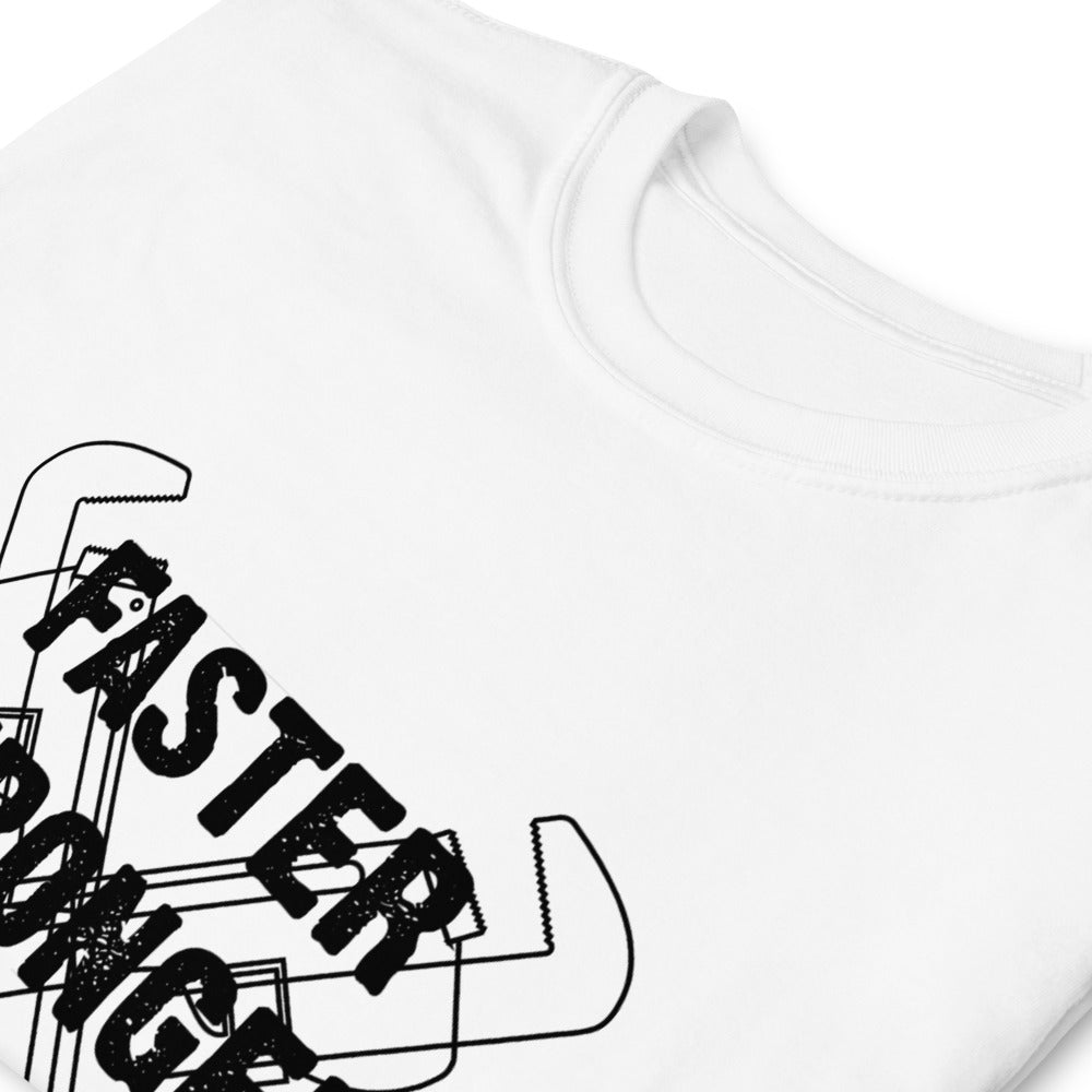 T-Shirt Homme - Faster Stronger Plombier